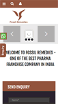 Mobile Screenshot of fossilremedies.com